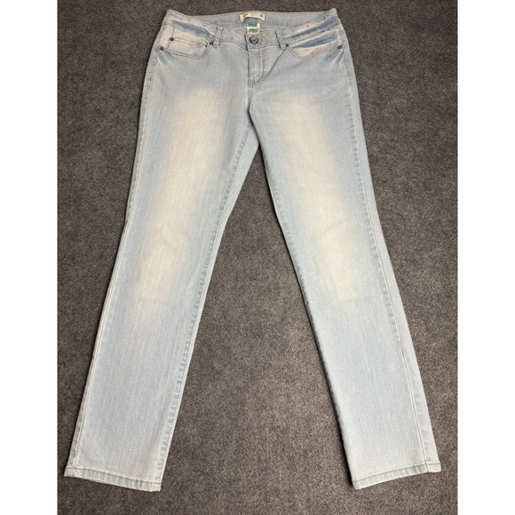 Route 66 Denim - Route 66 Skinny Jeans Women 8 Light Wash Stretch Denim Casual Pants A5